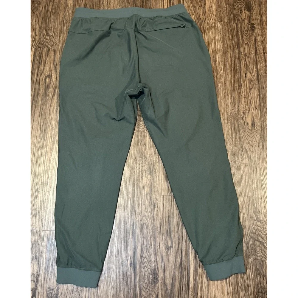 Lululemon Mens ABC Warpstreme Jogger Athletic Pants Color Green Size XL READ